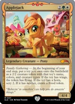 Applejack Secret Lair Drop - Ponies